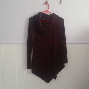 Burgundy tunic